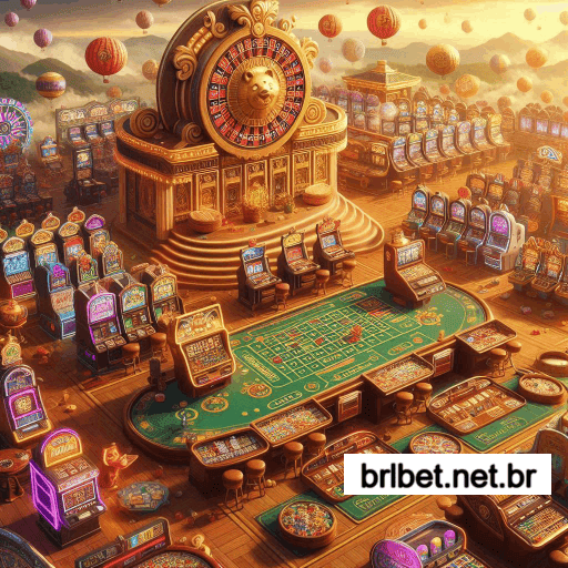 Variedade de 1.500 jogos de caça-níqueis na BrlBet.